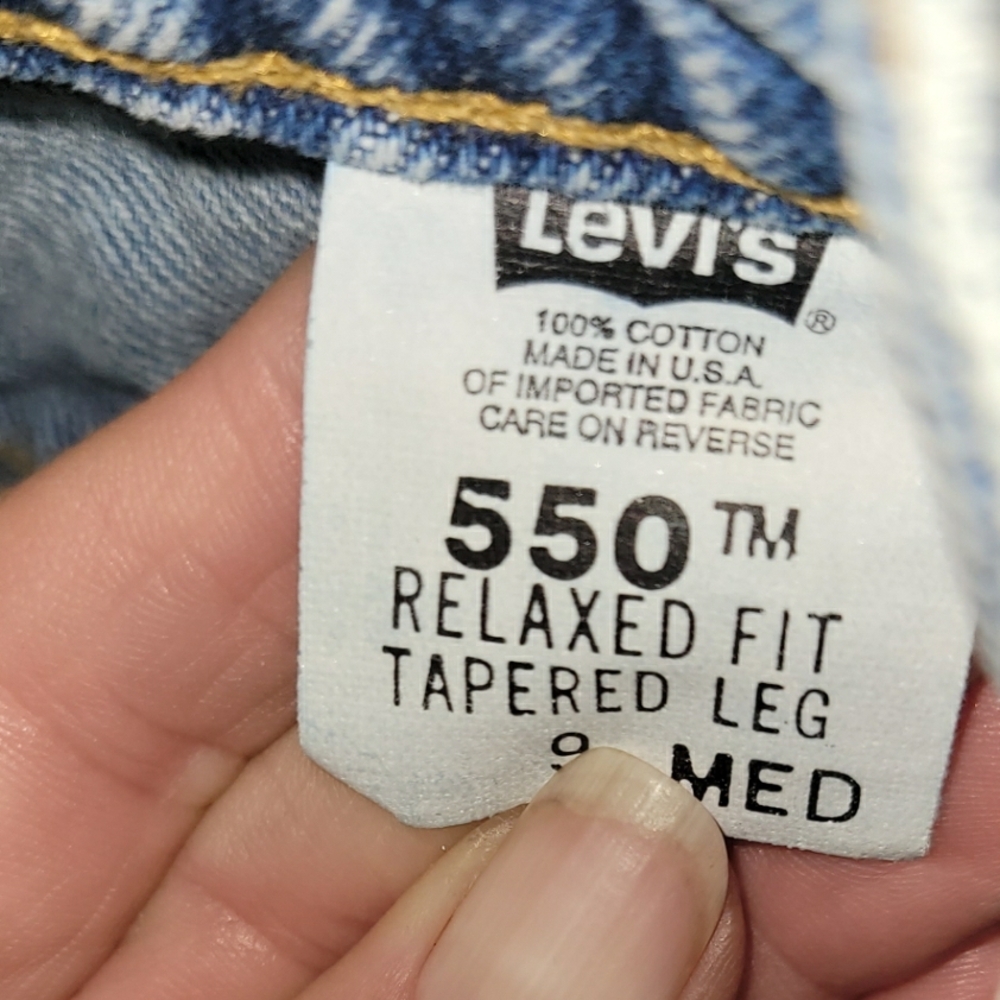 True USA Vintage Levi's High Rise Women Jeans - Blue